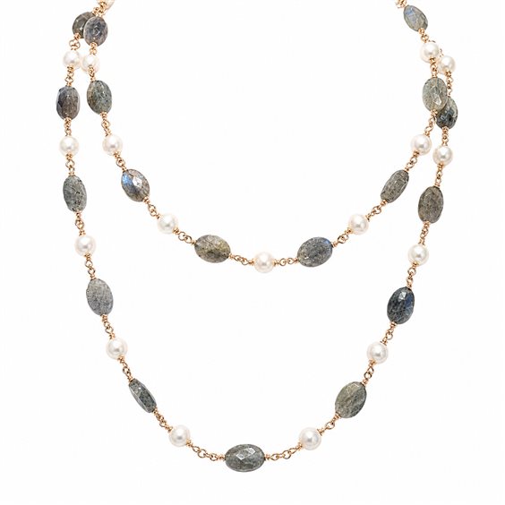 Collar Lucos Mujer in Plata Perla ESCO626 - ESCO626